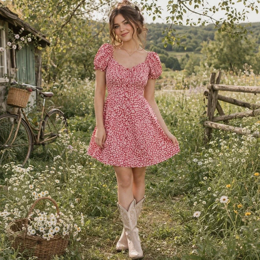 denim dress full sleeves Daisie Color:Nimbus a button down front Roma Spring 2020 Cut Out Hot Midi
